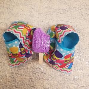 🆕️👸🎀 8" popsicle boutique hair bow